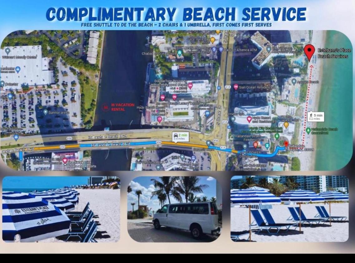 Ocean Views - Pool & Gym - Pet Friendly - Close To Beach Hallandale Beach Ngoại thất bức ảnh