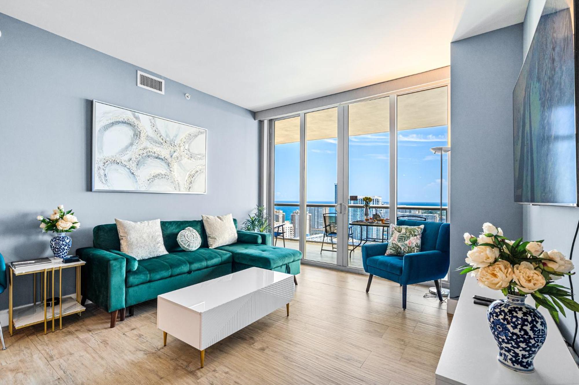 Ocean Views - Pool & Gym - Pet Friendly - Close To Beach Hallandale Beach Ngoại thất bức ảnh