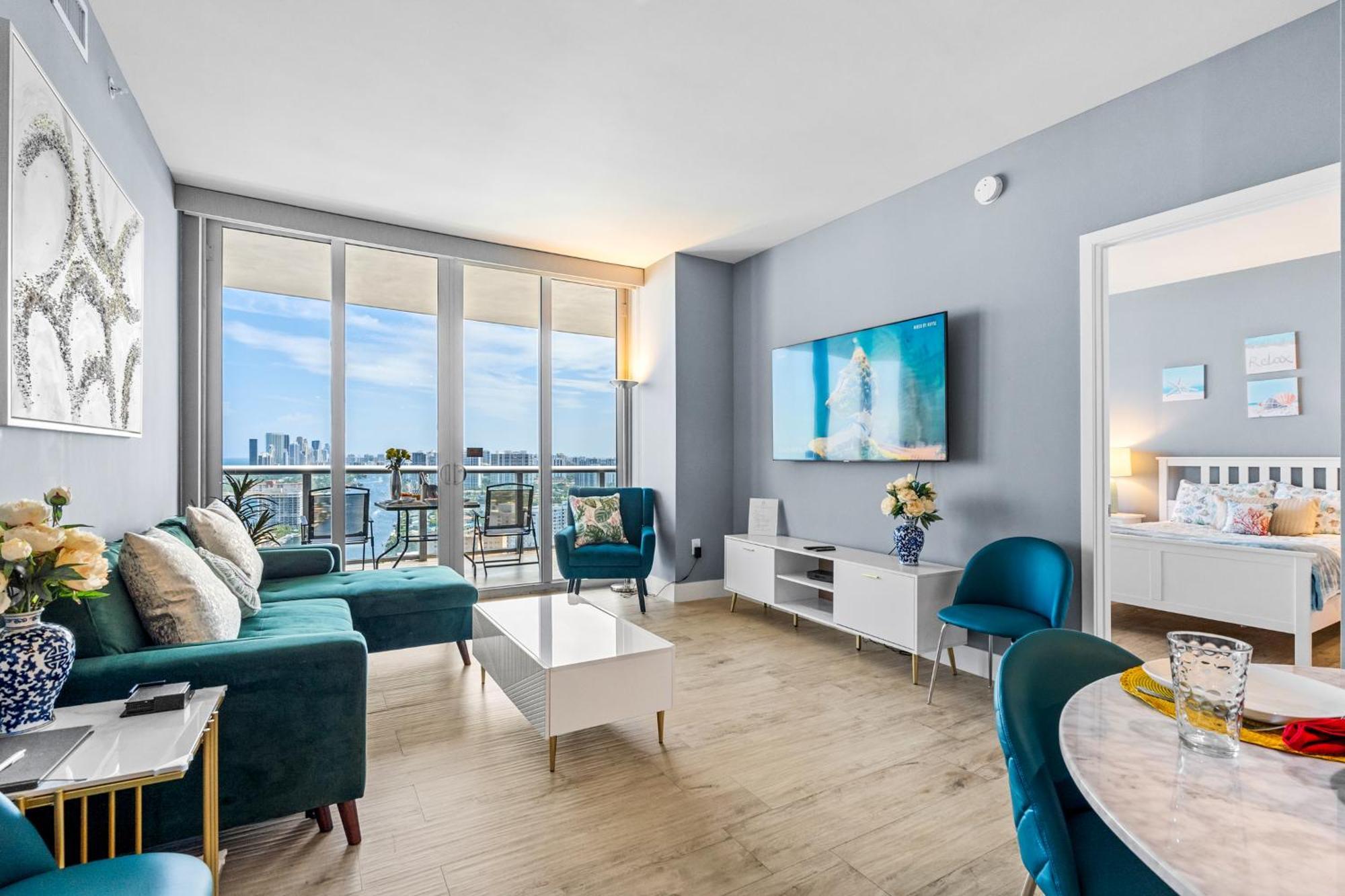 Ocean Views - Pool & Gym - Pet Friendly - Close To Beach Hallandale Beach Ngoại thất bức ảnh